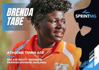 Brenda Tabe signs for Athlone Town AFC