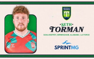 Torman joins Greenville Triumph for 2025 Season